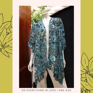 DO EVERYTHING IN LOVE Kimono | ONE SIZE